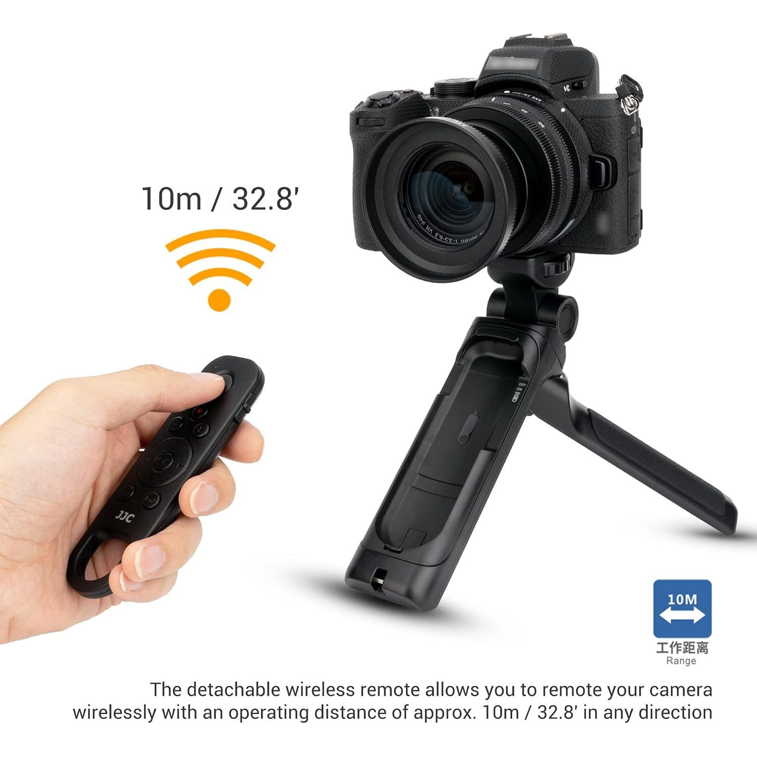 Empuñadura de Disparo JJC TP-N1 con Trípode para Nikon