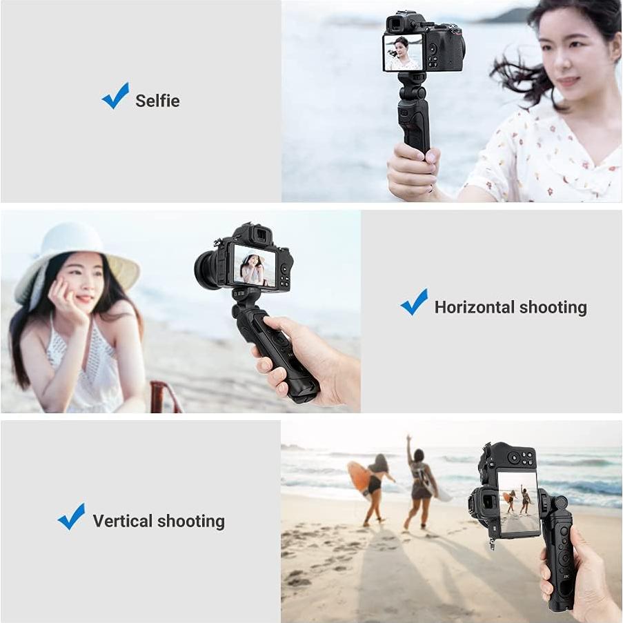 Empuñadura de Disparo JJC TP-N1 con Trípode para Nikon