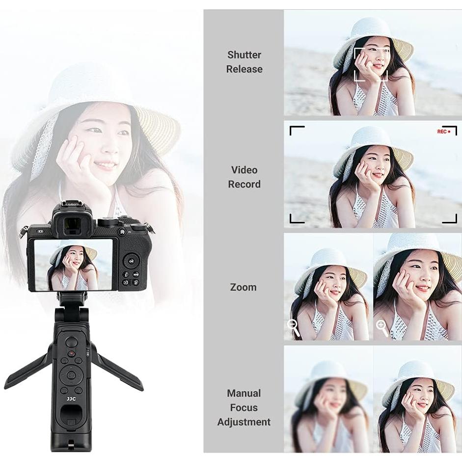 Empuñadura de Disparo JJC TP-N1 con Trípode para Nikon