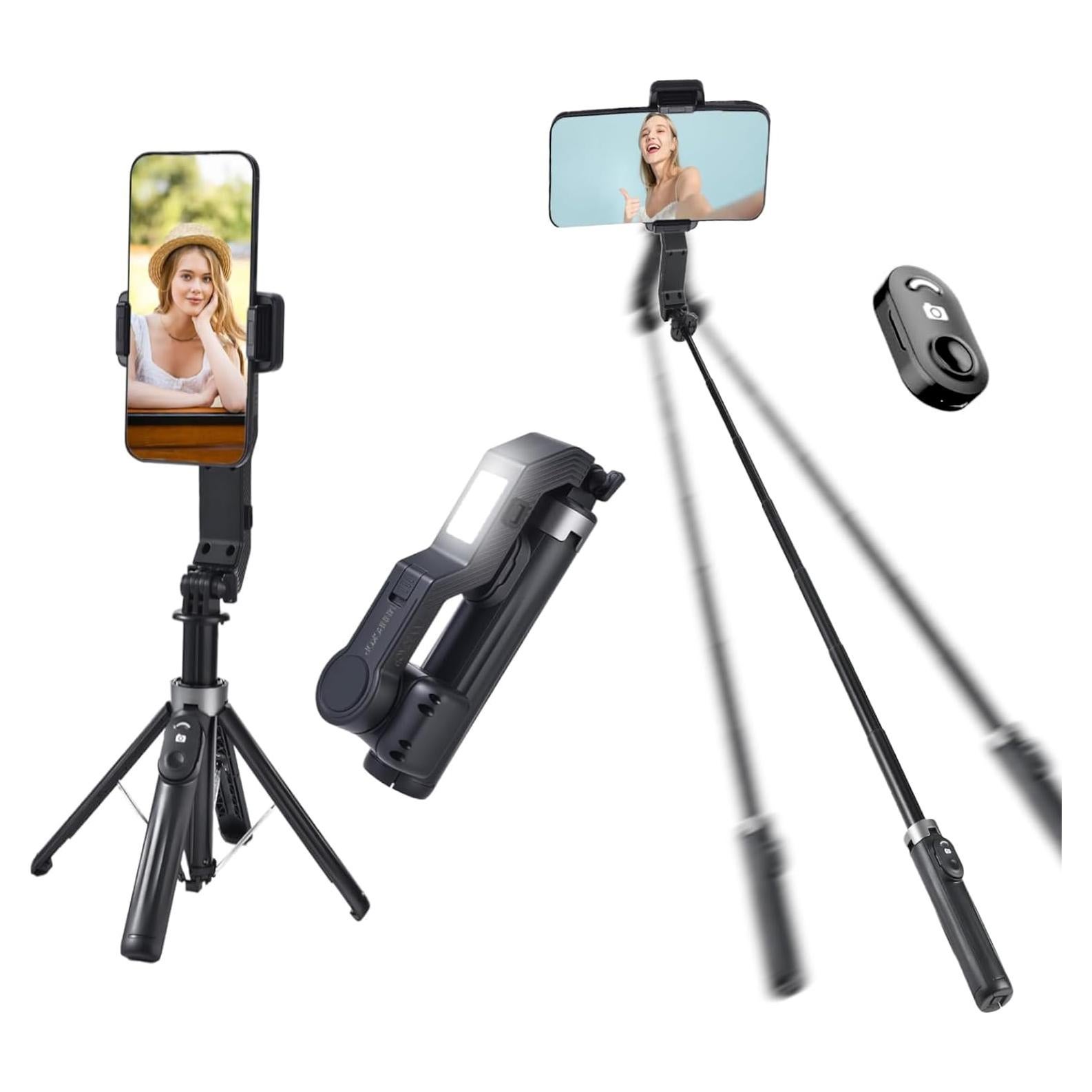Estabilizador Gimbal 3-en-1 HomeMateVac para Smartphone