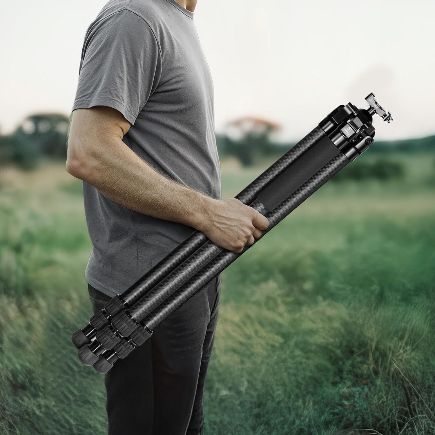 Trípode de Caza FANAUE HT-3230-45 Fibra de Carbono 2.26kg