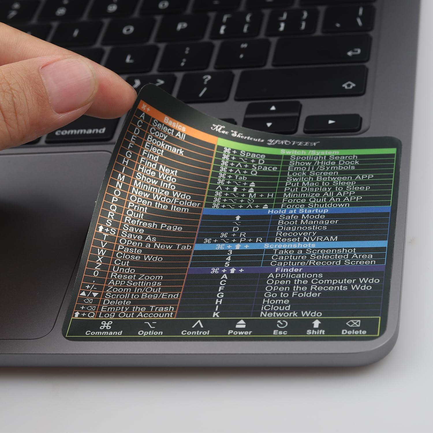 Pegatinas de Atajo YINOVEEN para MacBook y iMac 9.14cm