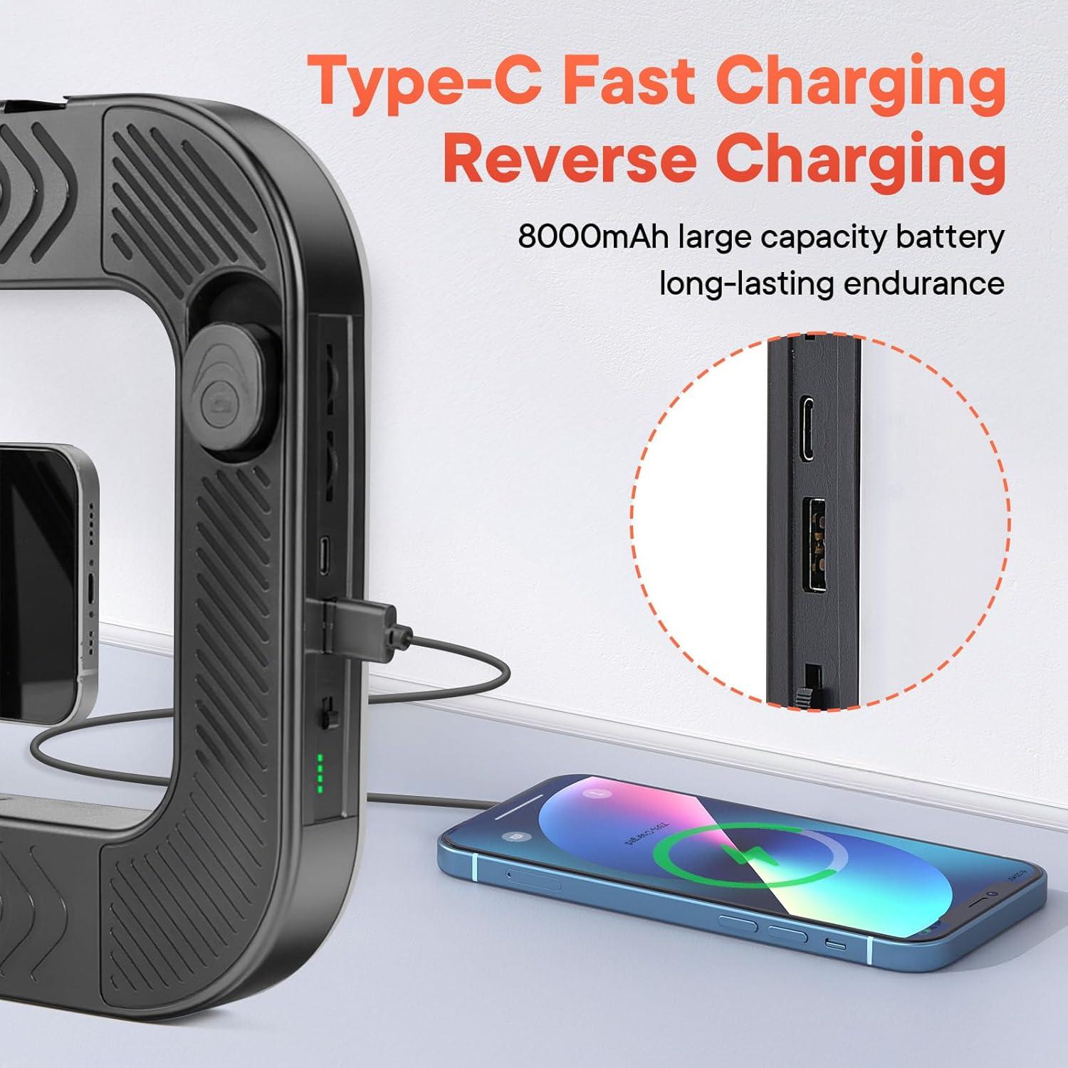 Soporte de Video con Luz LED y Trípode Kalofaye D0041