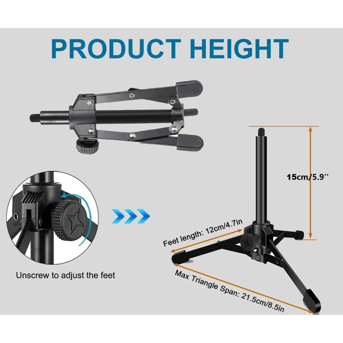 Kit de Soporte de Viaje para Cámara Web Acetaken TKTS-ACT-001