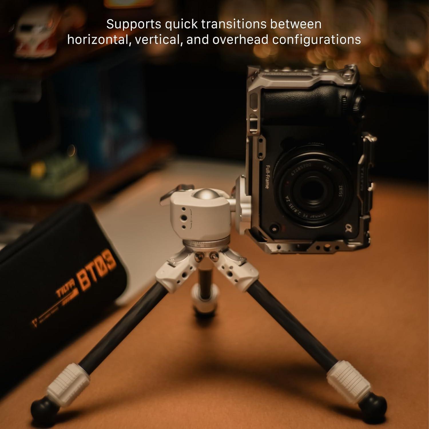Trípode de Mesa Tilta BT03E Fibra de Carbono 1 Etapa 3kg