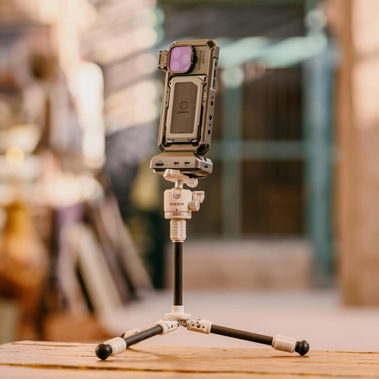 Trípode de Mesa Tilta BT03E Fibra de Carbono 1 Etapa 3kg