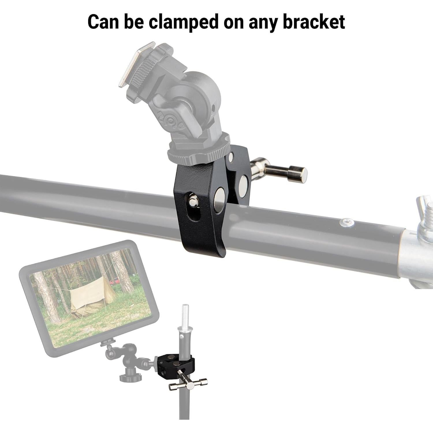 Super Clamp Pro LinkWheres Soporte de Cámara Antideslizante