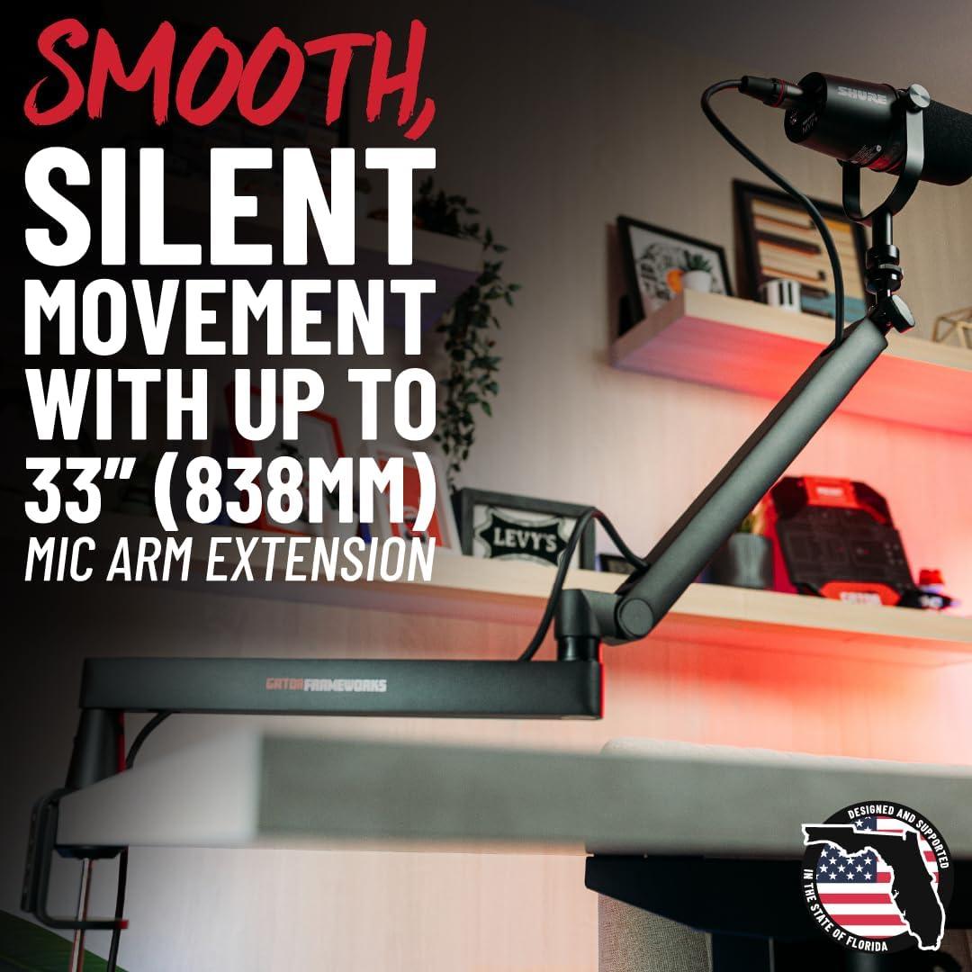 Brazo de Transmisión Gator Frameworks GFWMICBCBM2500 Ajustable