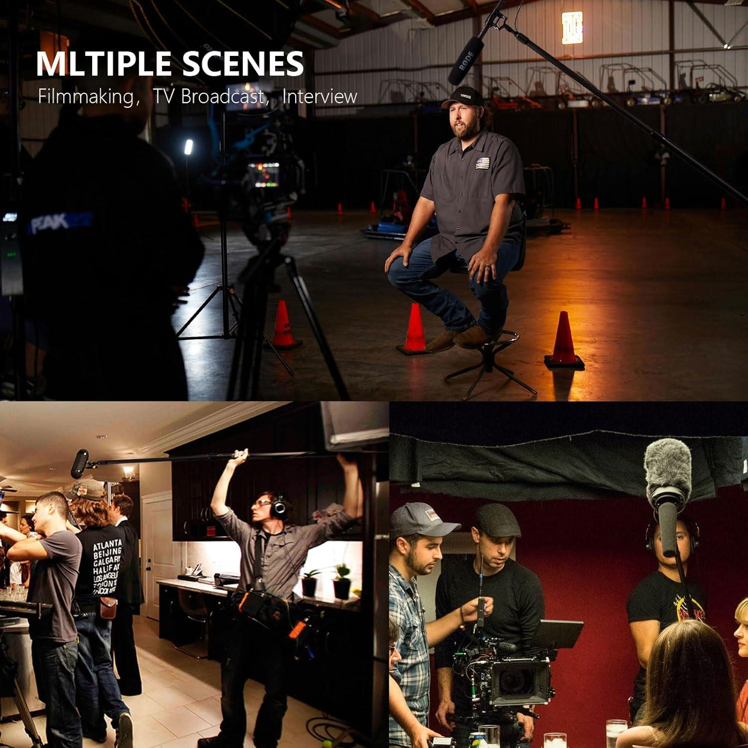 Brazo de Micrófono RAUBAY MA01 Extensible 1.1m a 2.7m