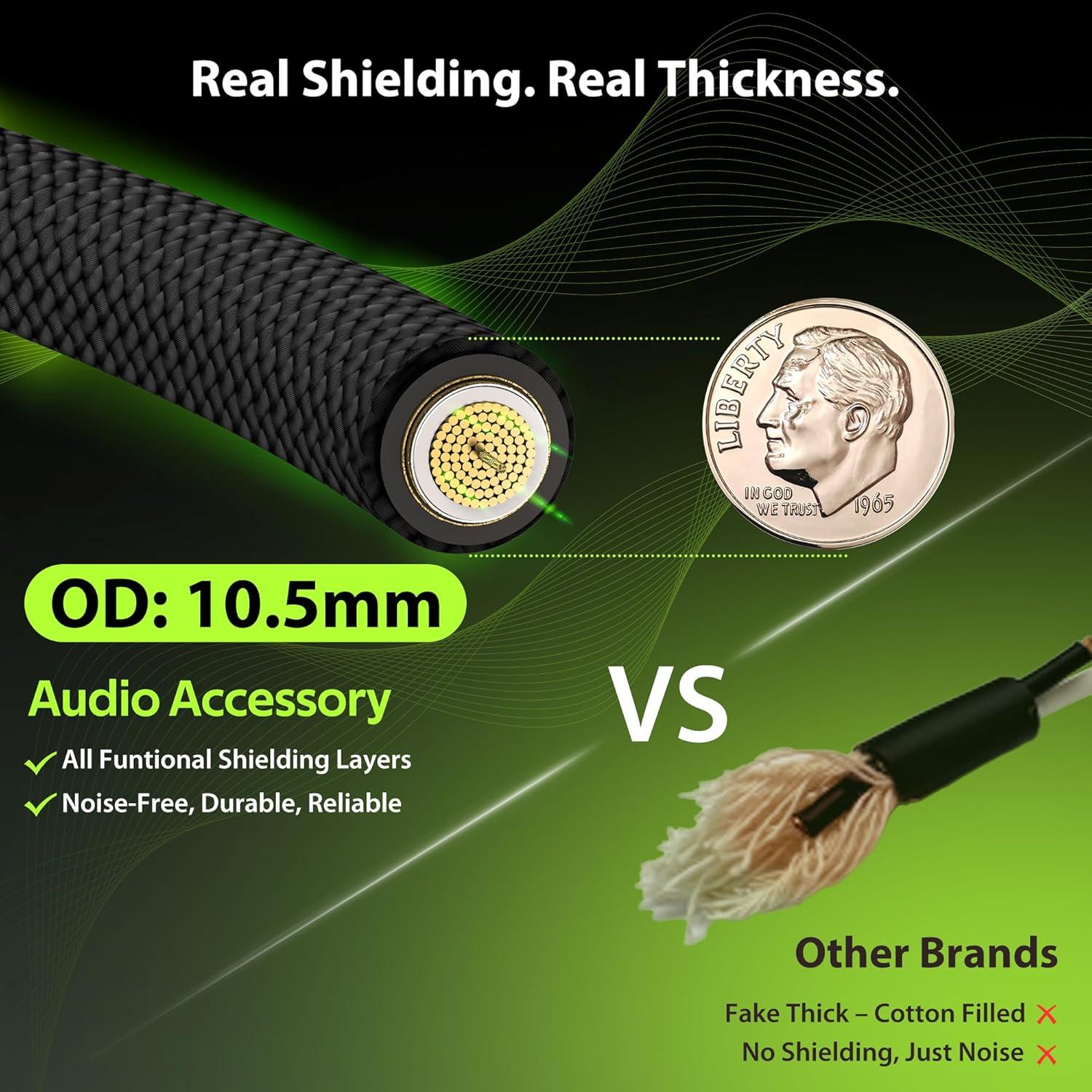 Cable de altavoz 12 AWG 2 metros + Brazo de micrófono 780mm