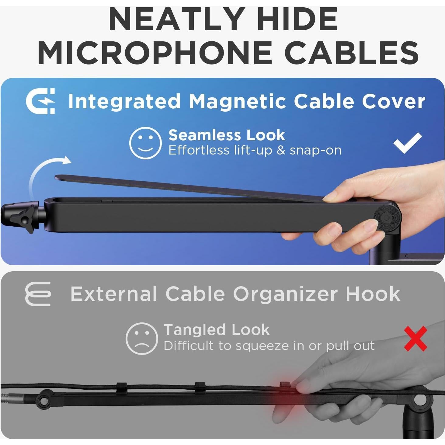 Soporte de Micrófono InnoGear Brazo Ajustable 360° con Filtro Pop