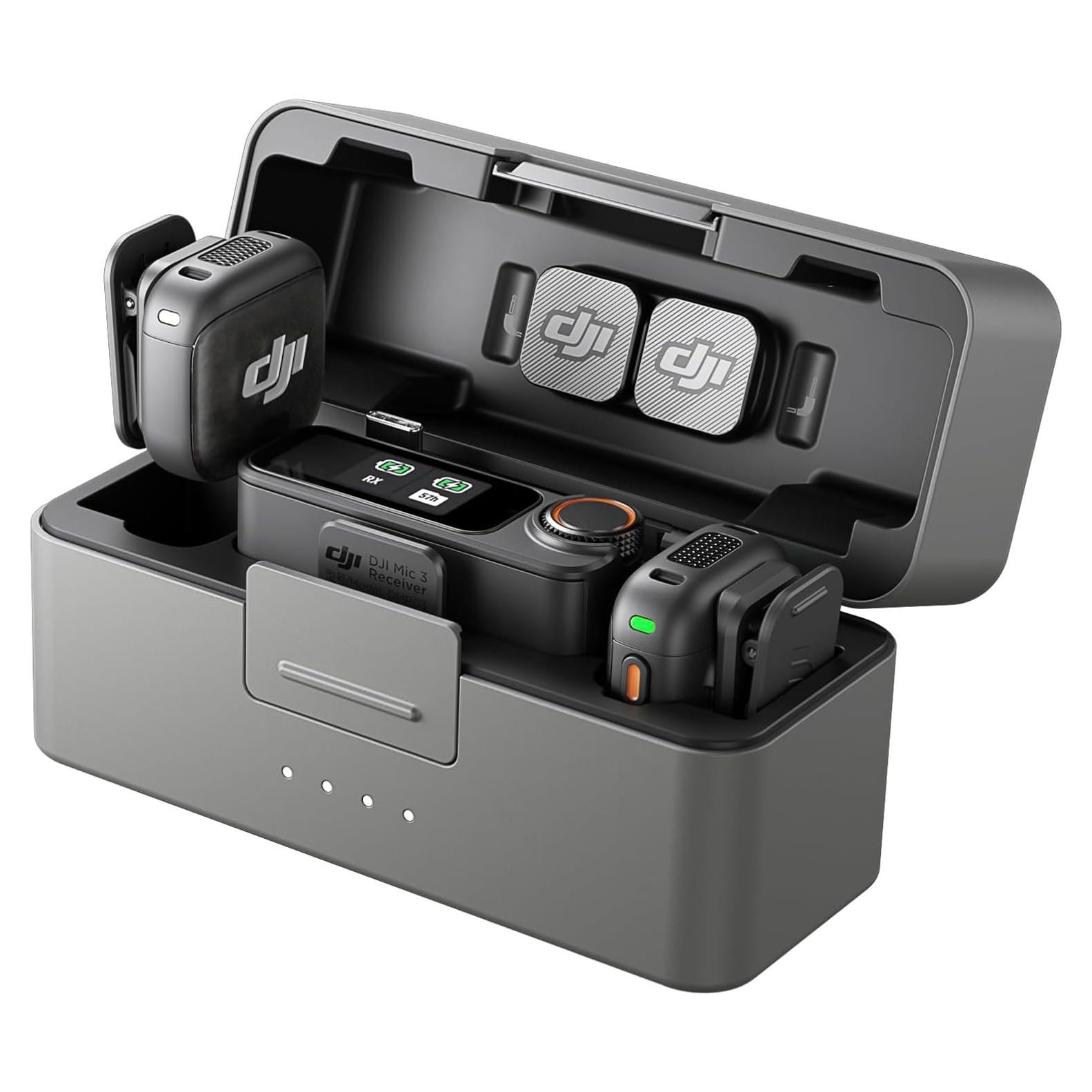 Micrófono Inalámbrico DJI Mic 3 - 2 TX + 1 RX + Estuche