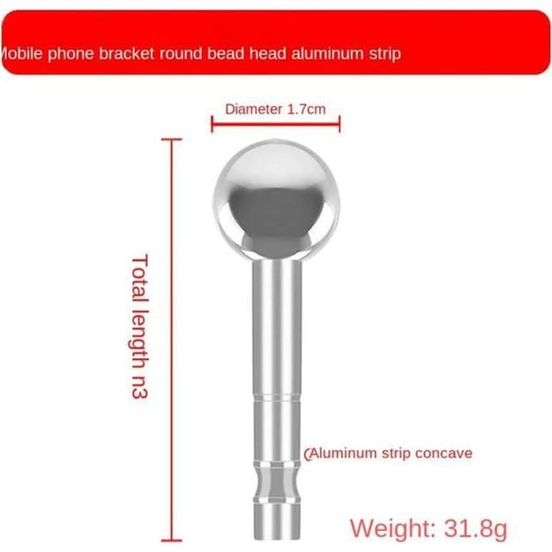 Paquete de 3 brazos boom adaptadores 1/4 y 3/8 para micrófono