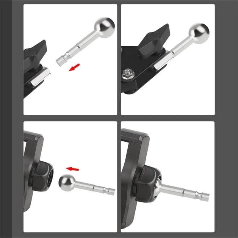 Paquete de 3 brazos boom adaptadores 1/4 y 3/8 para micrófono