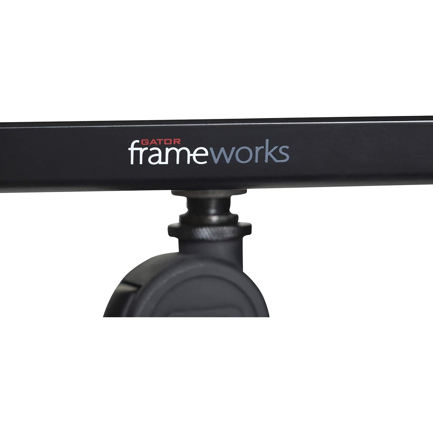 Soporte múltiple para 4 micrófonos Gator Frameworks GFW-MIC-4TRAY