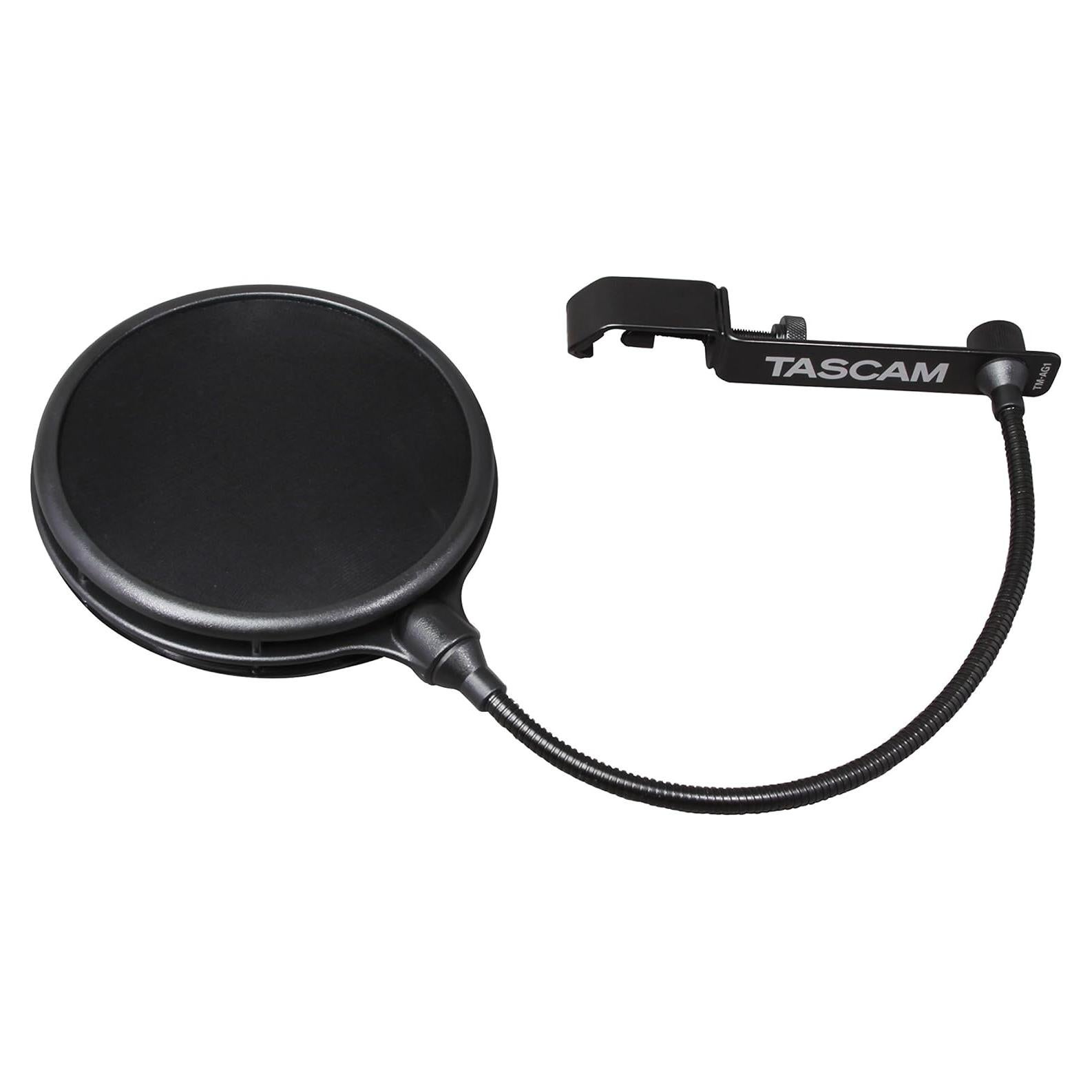 Filtro Pop Tascam TM-AG1 para Micrófono - Ajustable, Nylon