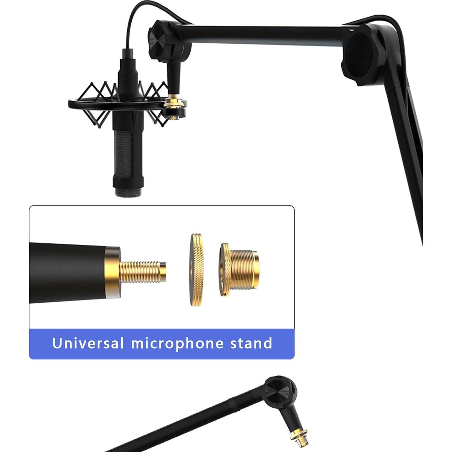 Soporte de Micrófono Boom Arm TOPINCN Ajustable 1.86 kg