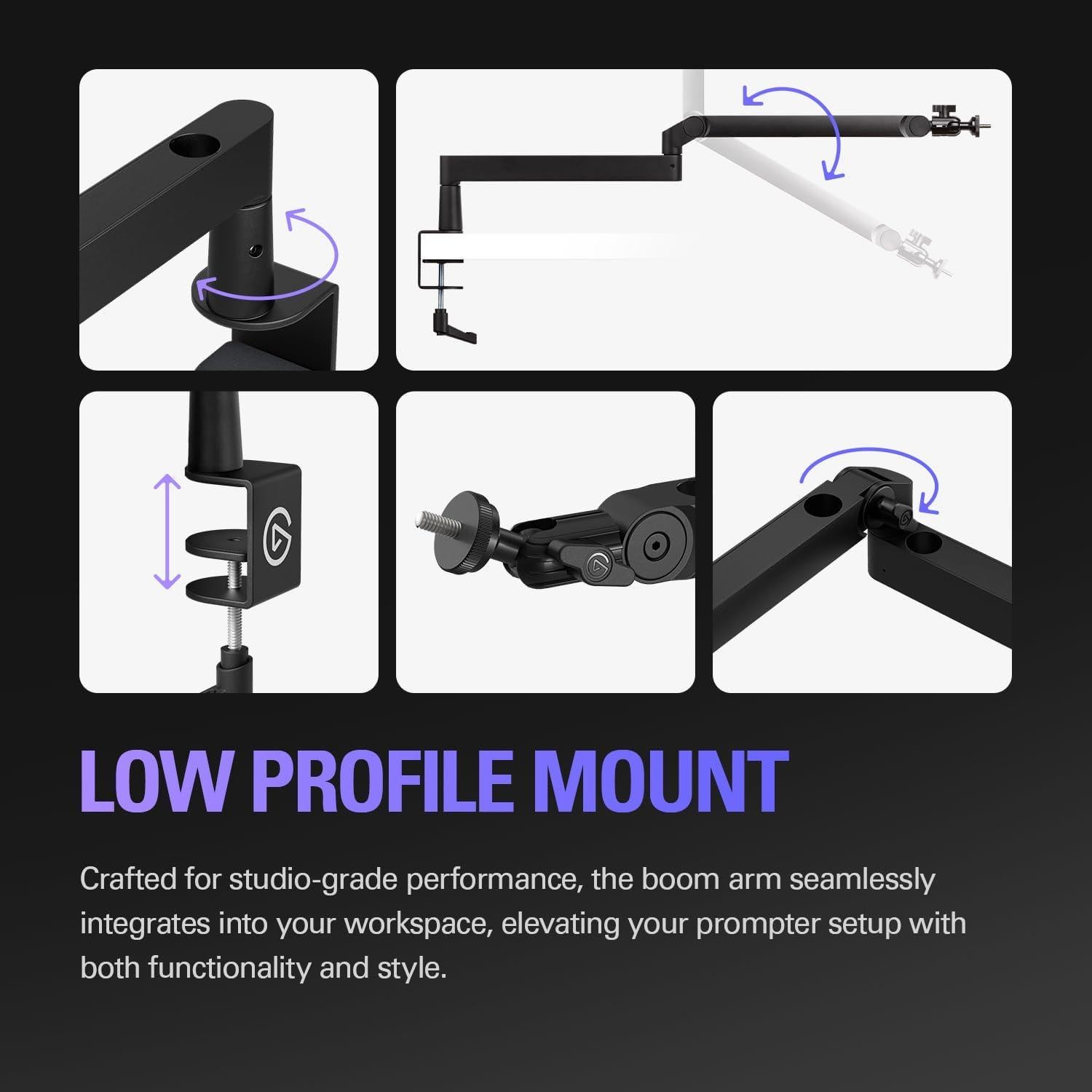 Elgato Teleprompter Premium con Soporte Giratorio Ajustable