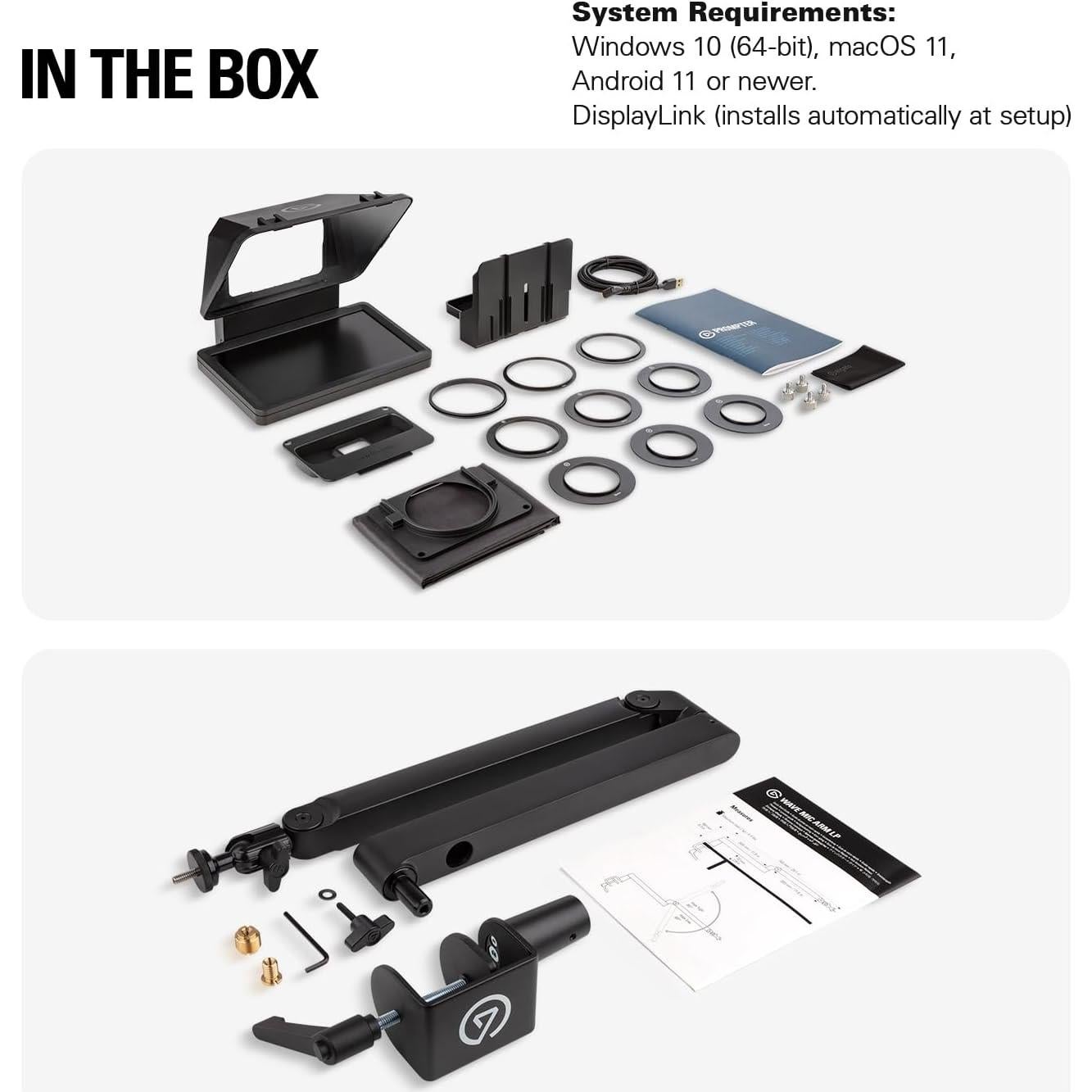 Elgato Teleprompter Premium con Soporte Giratorio Ajustable