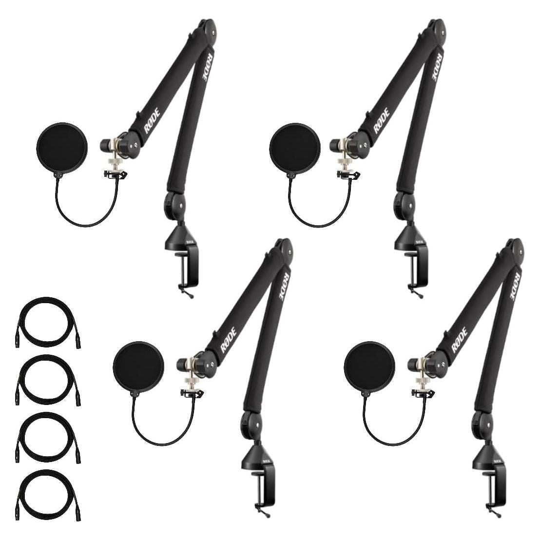 Brazo de Estudio Rode PSA1+ con Filtro Pop y Cables XLR