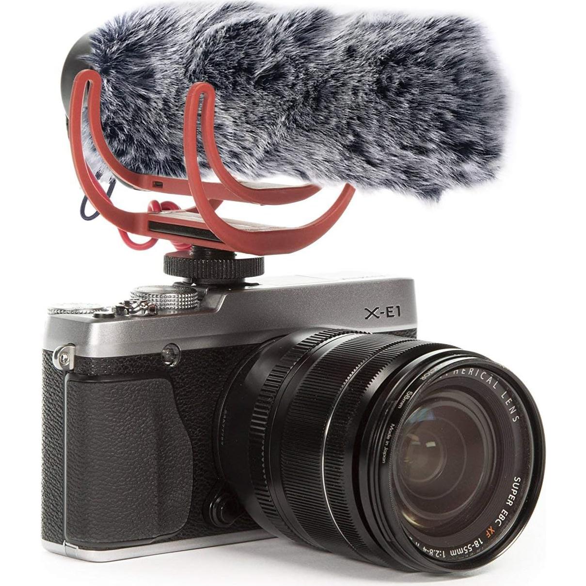 Paraviento Deadcat para Micrófono Rode VideoMic GO - Piel Sintética