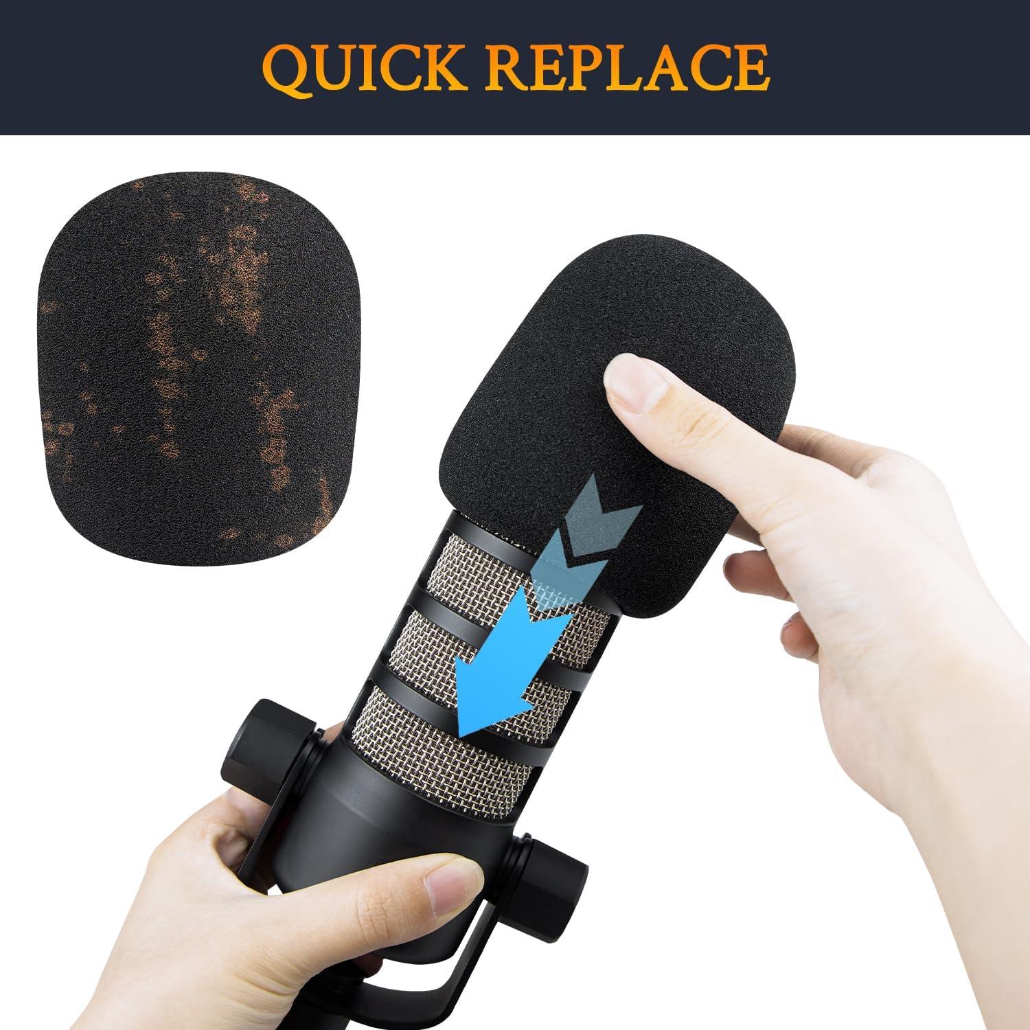 Filtros Antipop SOULWIT para Micrófonos PodMic - 2 Piezas