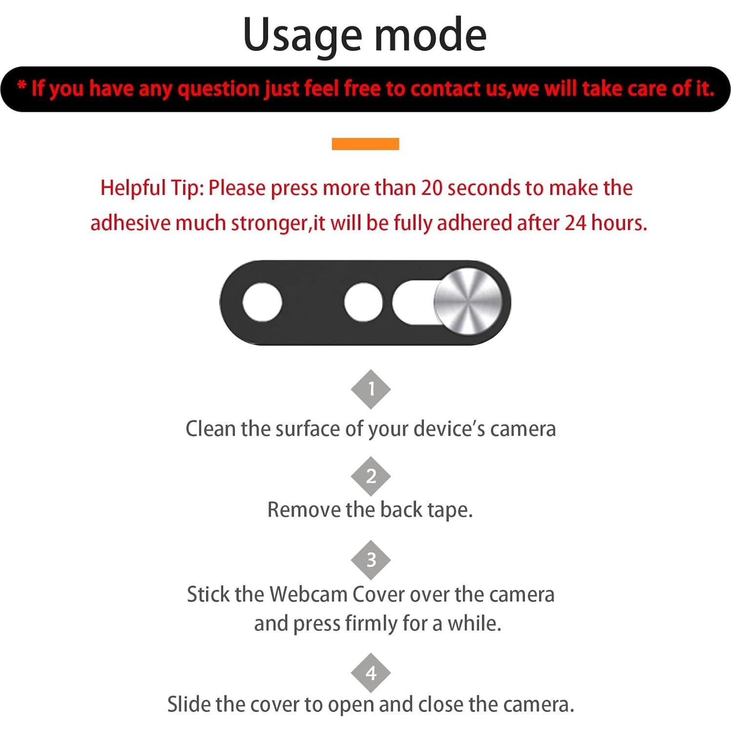 Cubierta de Cámara Frontal EYSOFT para iPhone 14 Pro Max - 2 Paquete, Plata