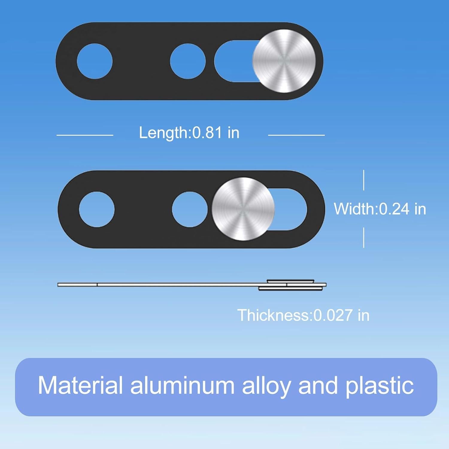 Cubierta de Cámara Deslizante Peramarl para iPhone 16 Pro Max - Protección Privacidad