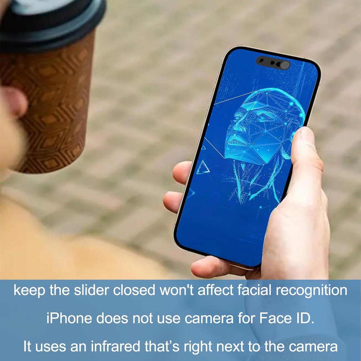 Cubierta de Cámara Frontal EYSOFT para iPhone 14 Pro/Pro Max - Paquete de 2