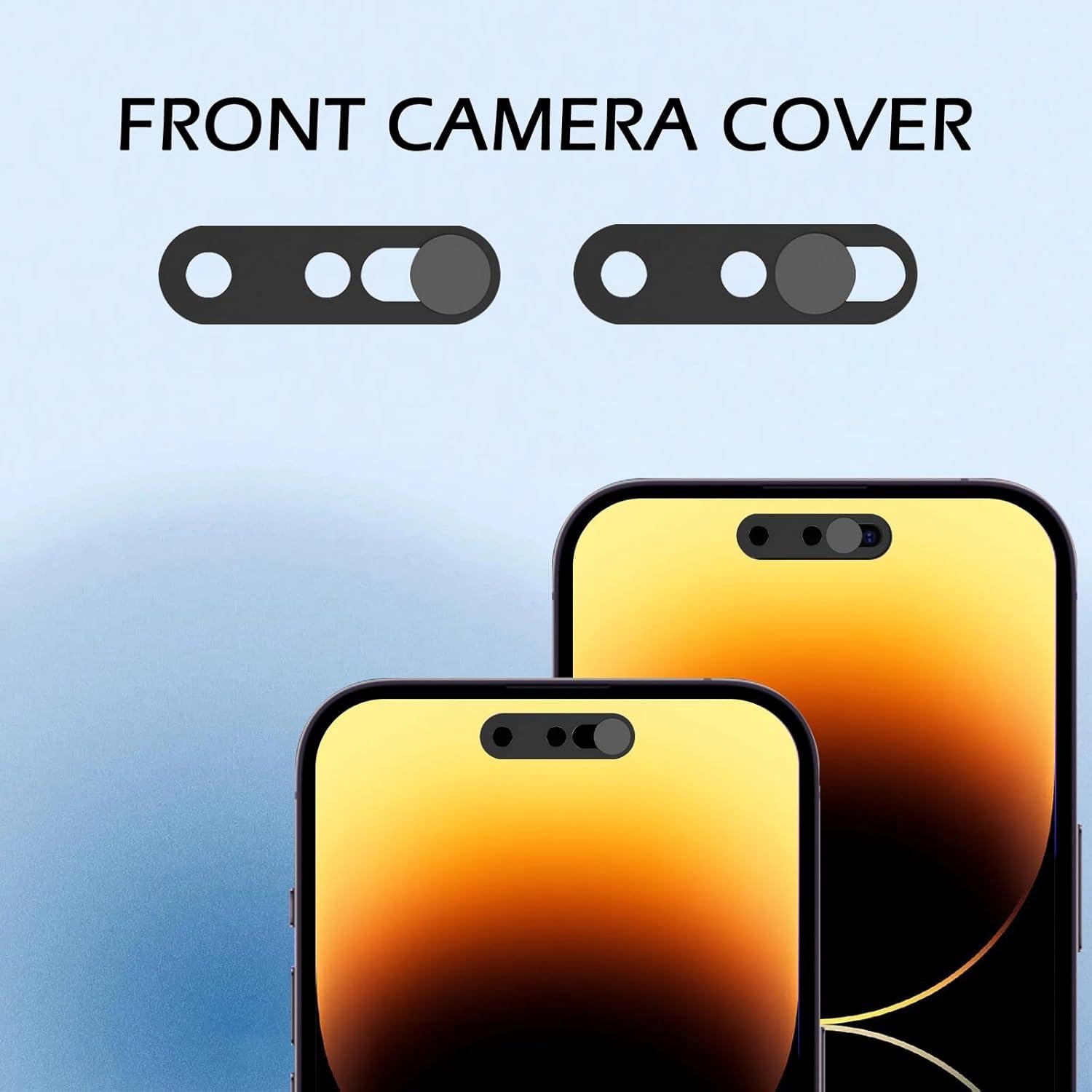 Cubierta de Cámara Frontal EYSOFT para iPhone 14 Pro/Pro Max - Paquete de 2