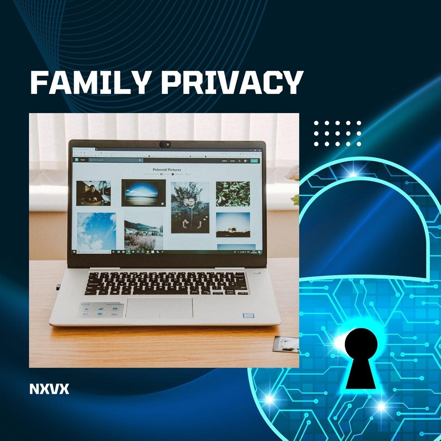 Cubierta de Webcam Deslizante NXVX - 2 Paquete Blanco Ultra Delgado