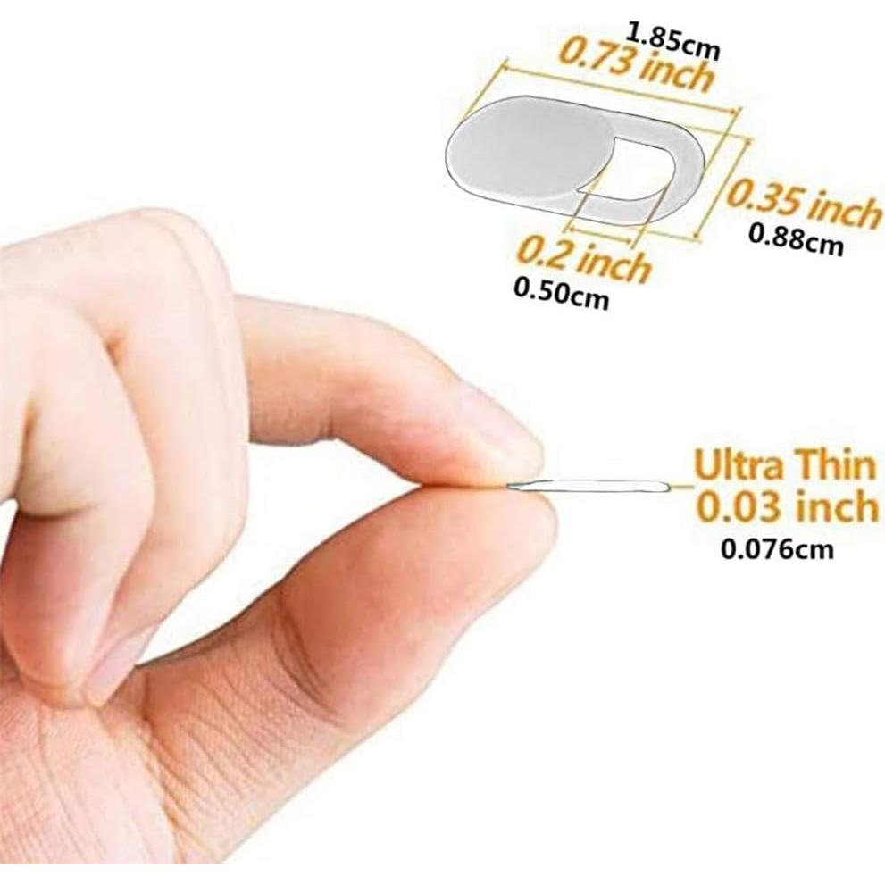 Cubierta de Webcam Much Hotter Negra Ultra Delgada 0.03 cm