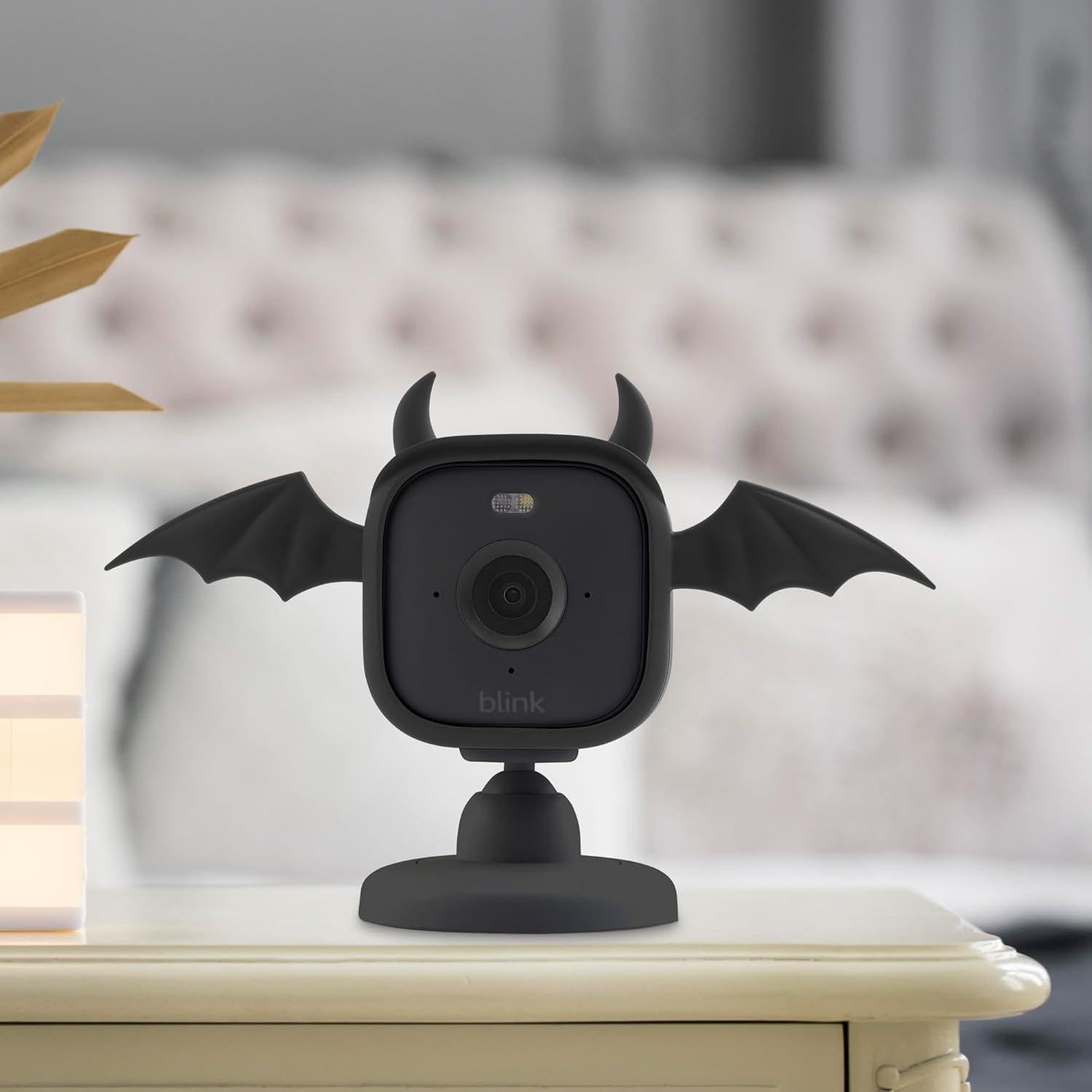 Funda de silicona LEFXMOPHY para All-new Blink Mini 2 negra