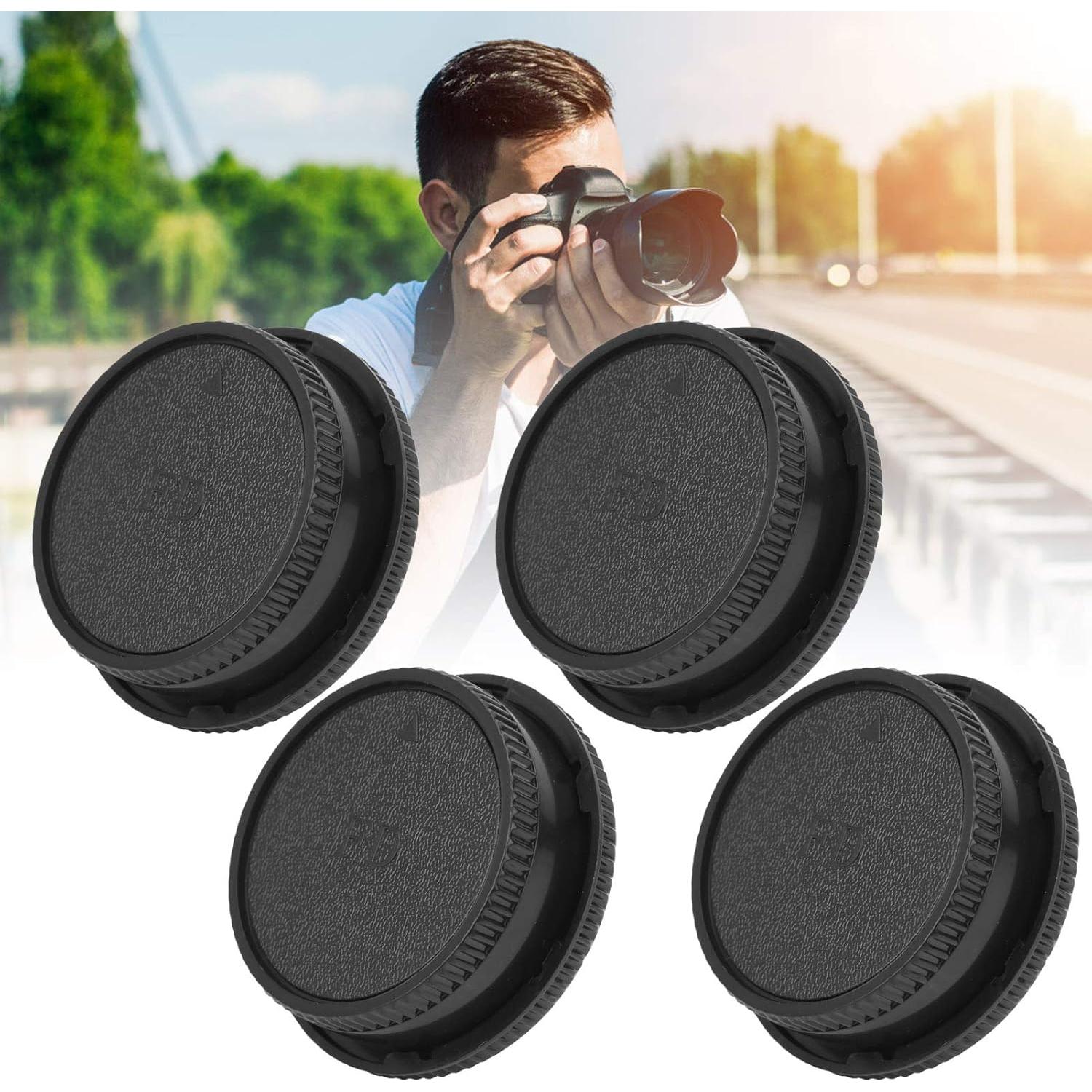 Juego de Tapas de Cámara Mxzzand para Lentes Canon FD