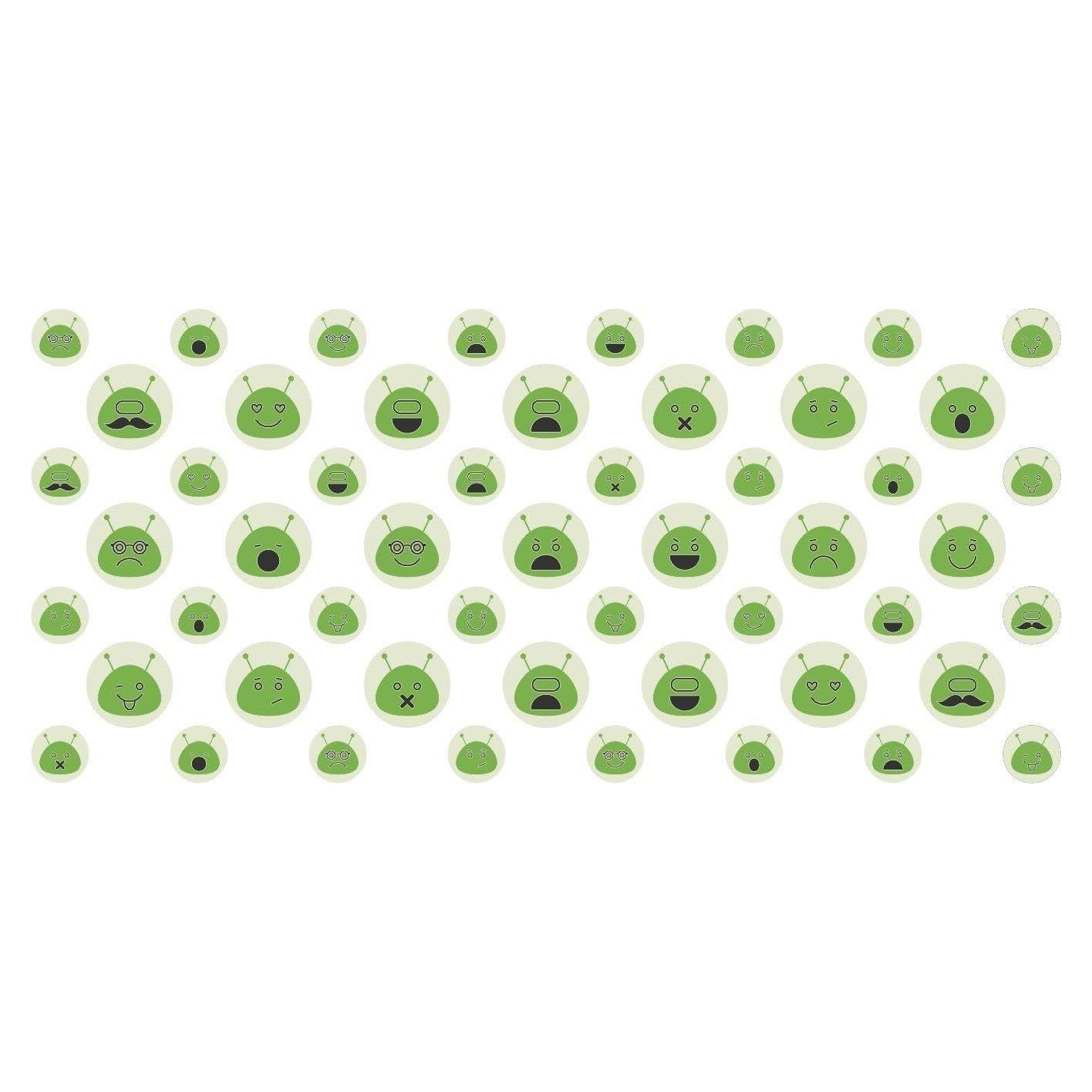 Pegatinas de Webcam Alienígena StickerTalk - 53 Piezas