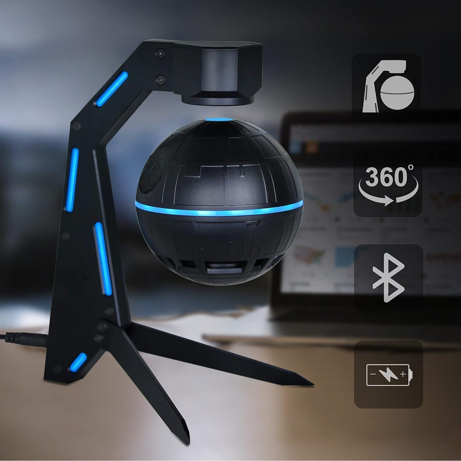 Altavoz Bluetooth Levitante AKM SGL001 5W Resistente al Agua