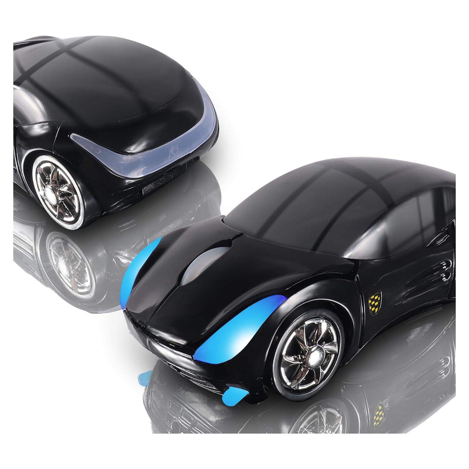 Ratón Inalámbrico Elec Space Deportivo 2.4GHz Negro