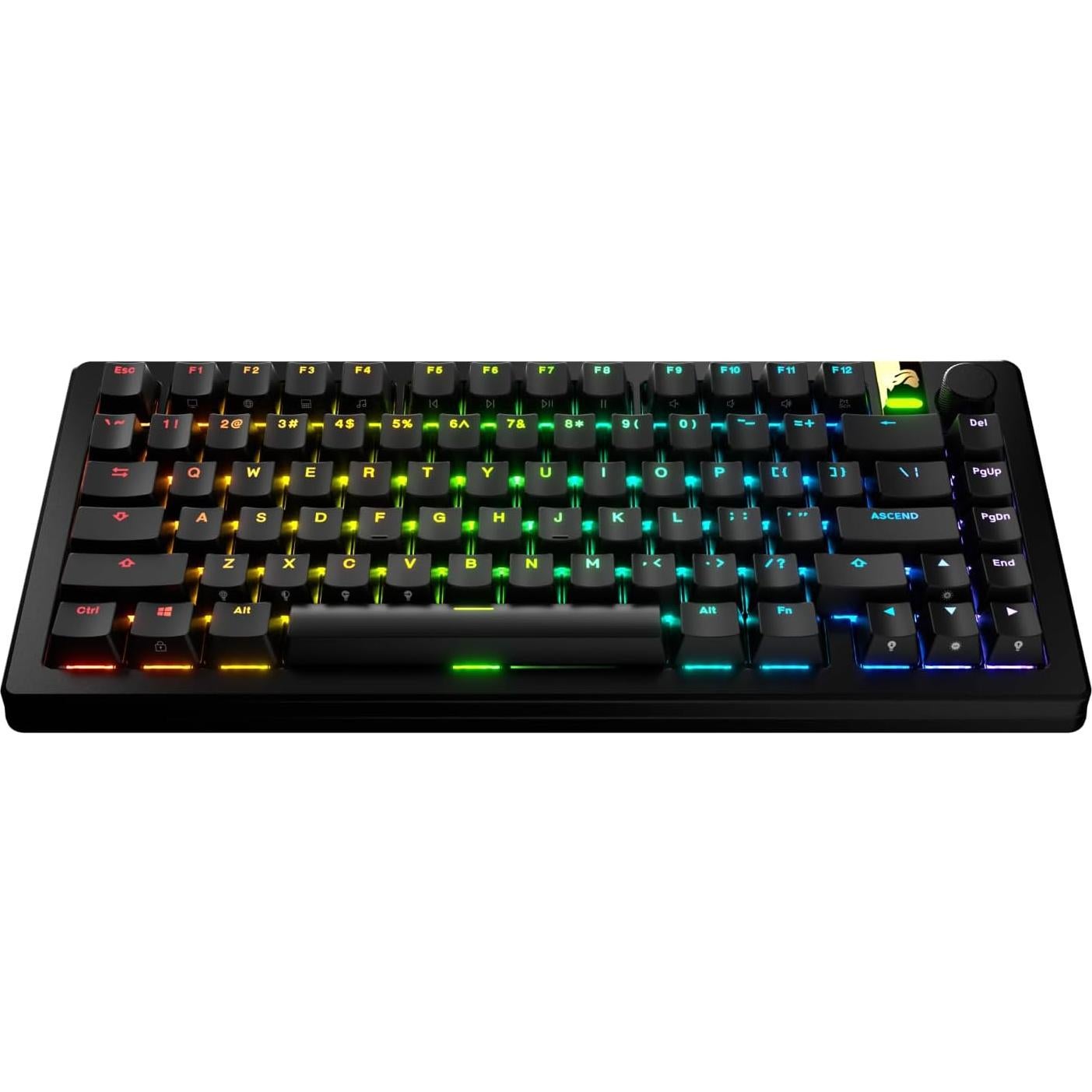 Teclas Retroiluminadas Glorious GPBT Negro para Teclados Mecánicos