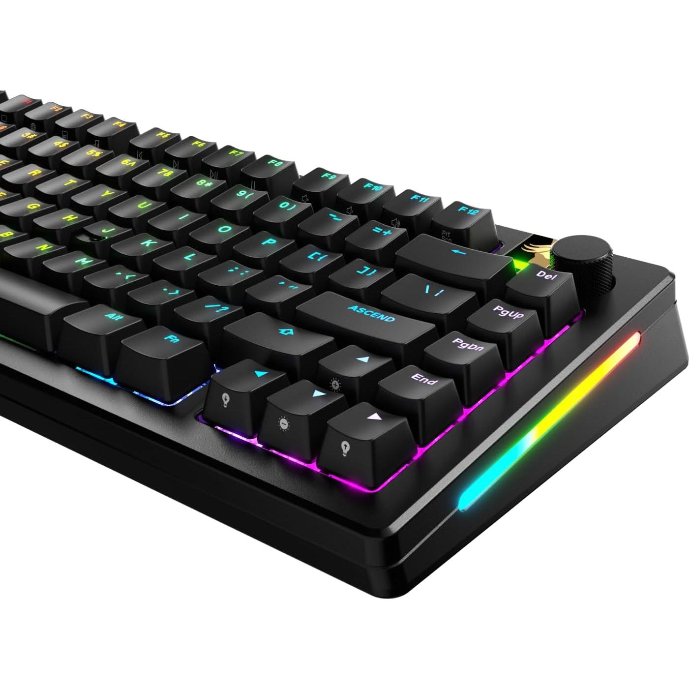 Teclas Retroiluminadas Glorious GPBT Negro para Teclados Mecánicos