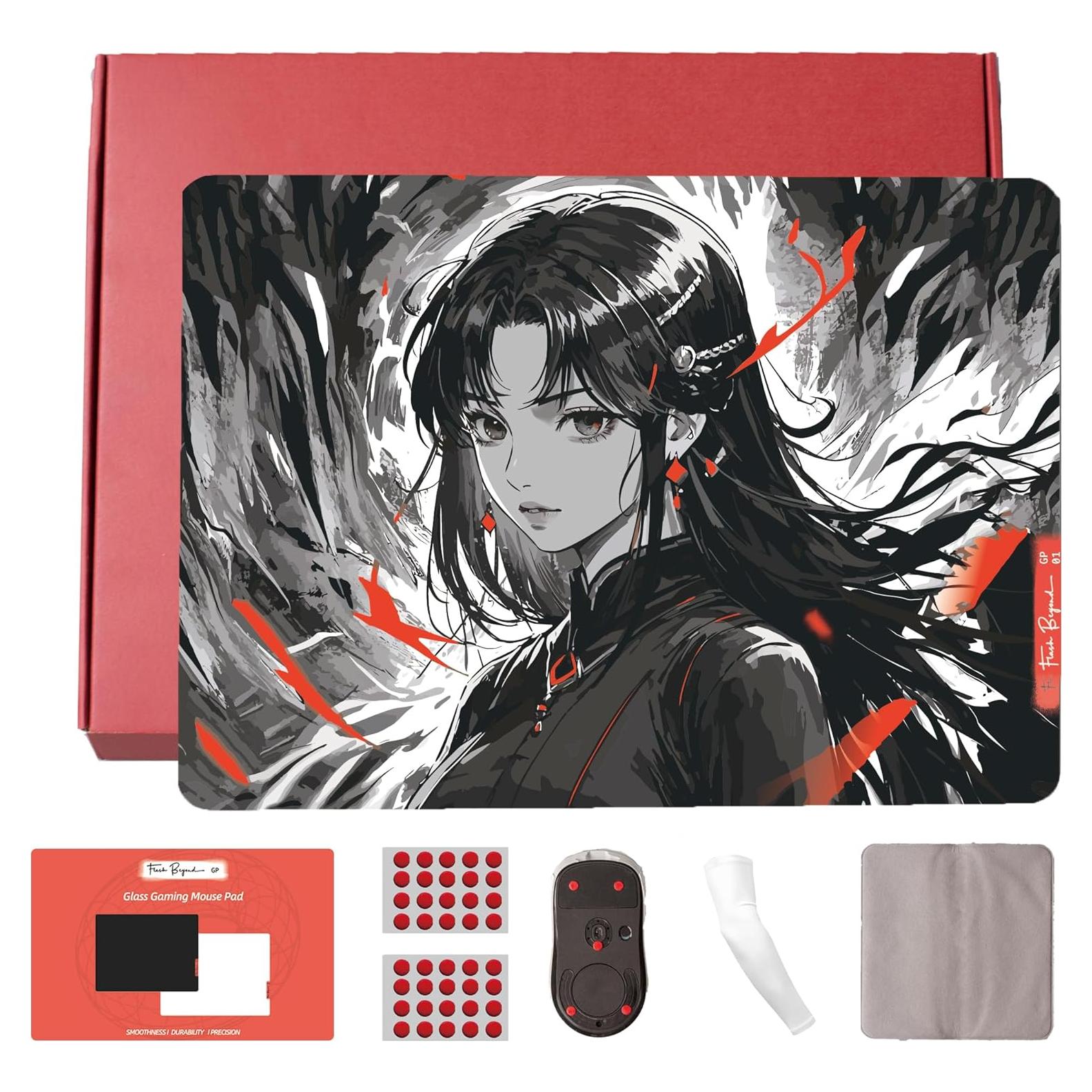 Alfombrilla de Ratón Gaming MysticBloom FlashBeyond S1 40x30cm