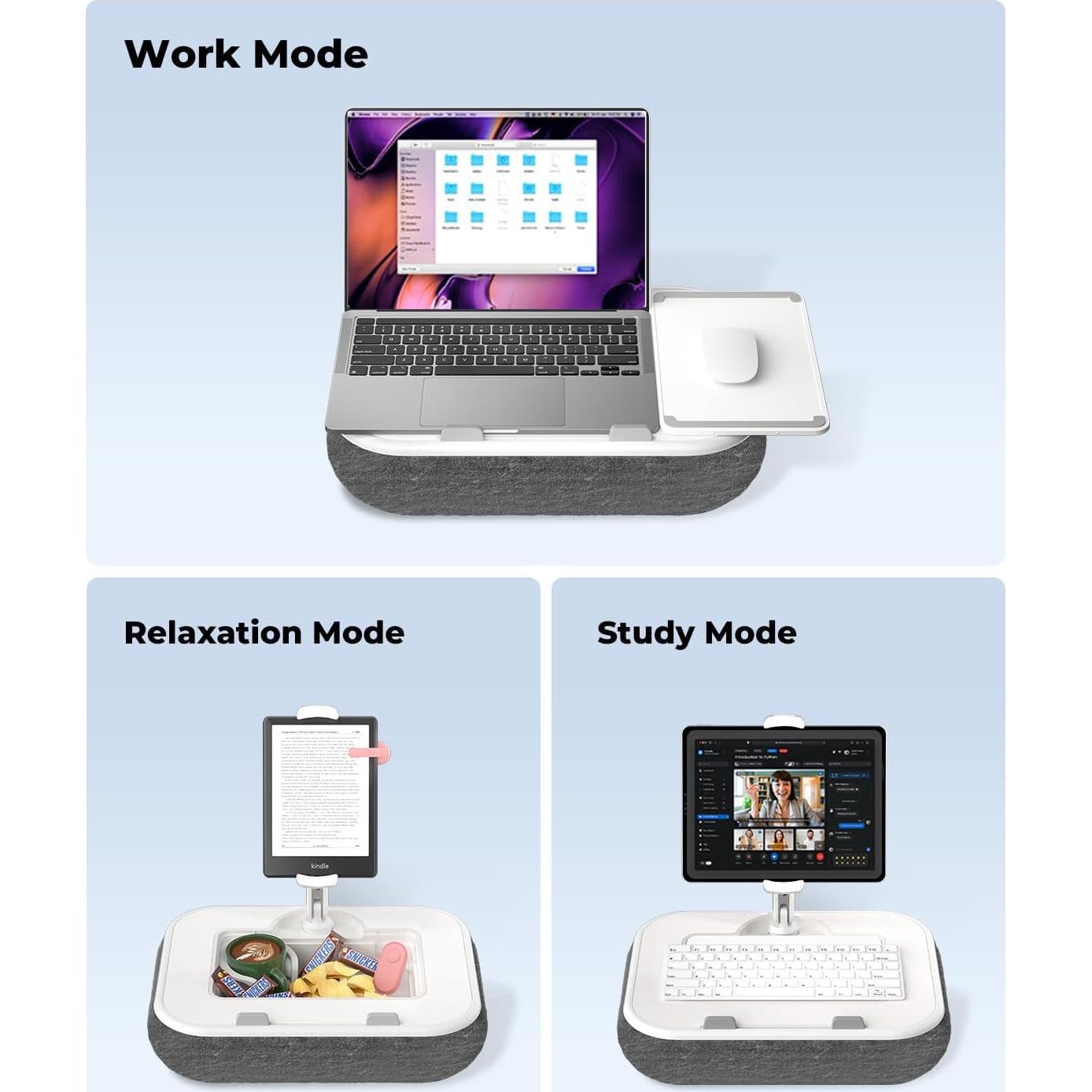 Soporte de Almohada Viozon para Kindle y Tablet 2 en 1