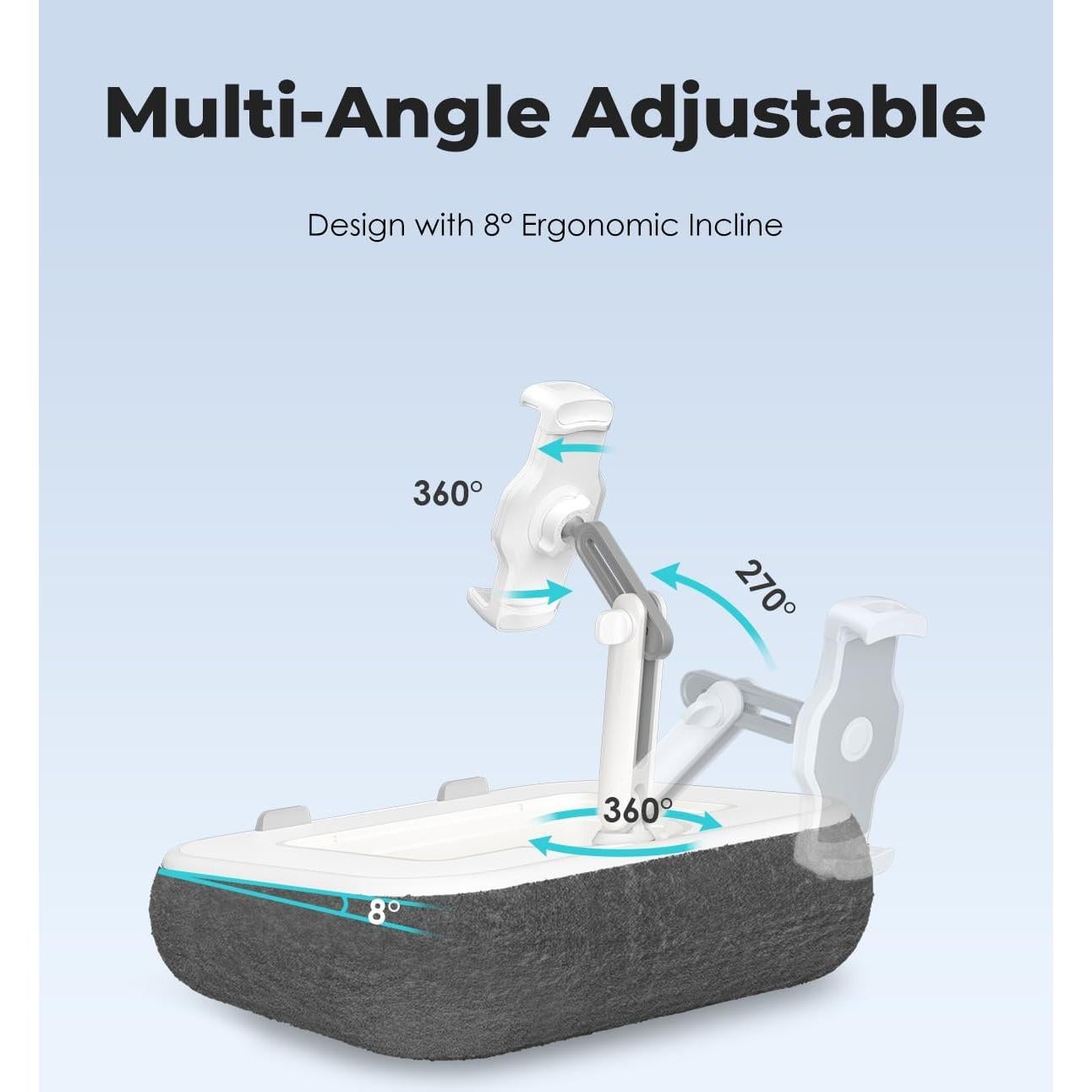 Soporte de Almohada Viozon para Kindle y Tablet 2 en 1
