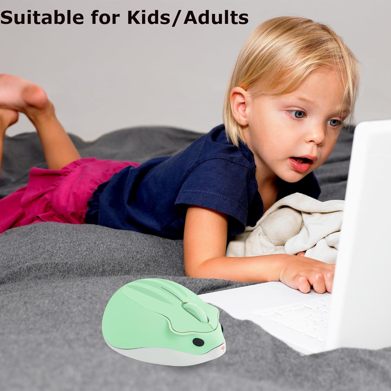 Ratón Inalámbrico Bonito SHARE SUNSHINE Verde 1200DPI