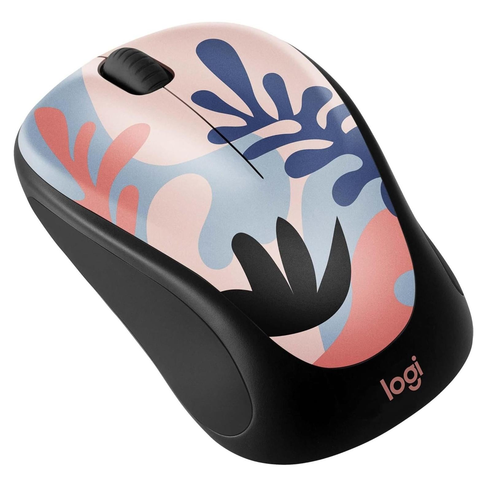 Ratón Inalámbrico Logitech Colección de Diseño Coral