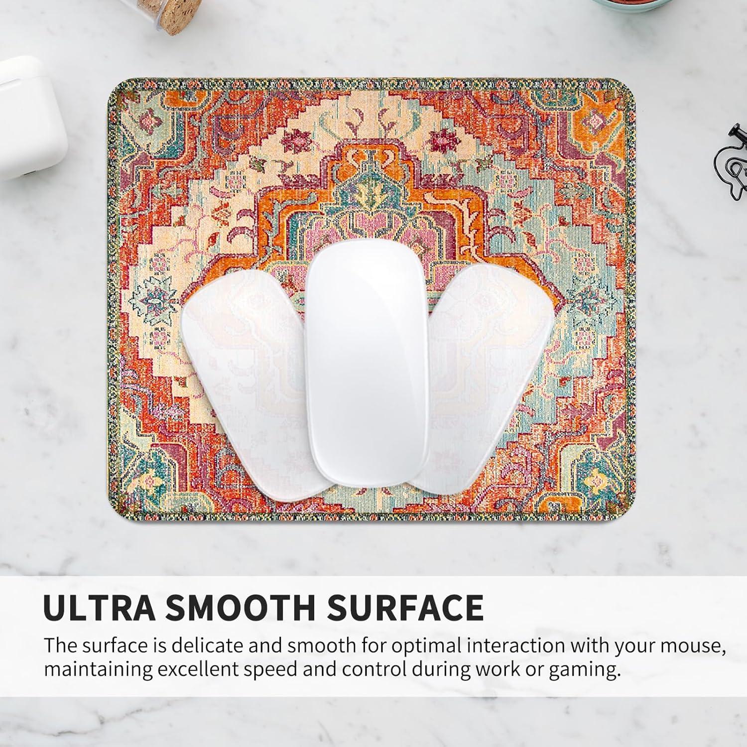 Alfombrilla de Ratón Boho Vintage Seorsok 24x20cm Antideslizante
