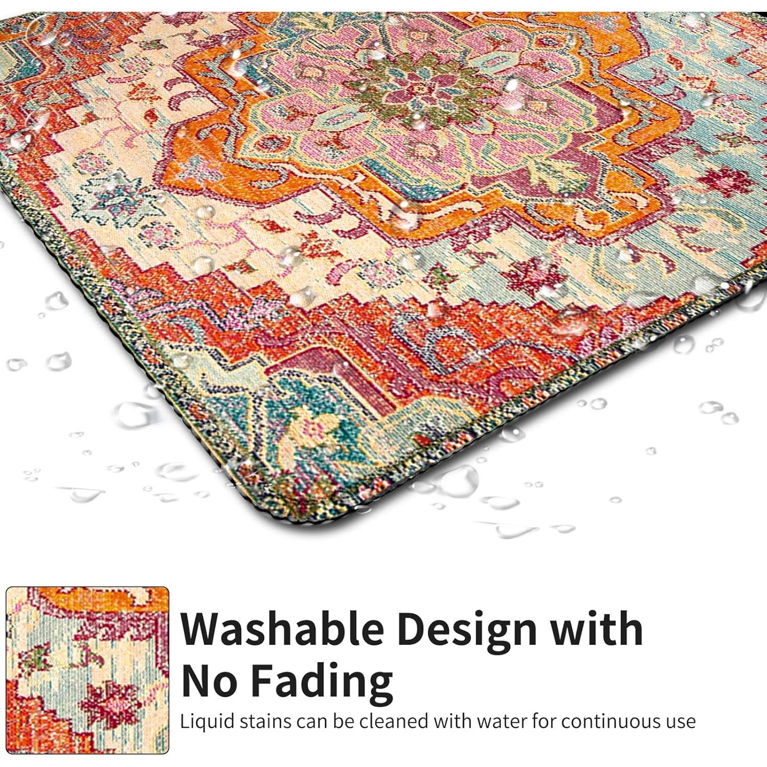 Alfombrilla de Ratón Boho Vintage Seorsok 24x20cm Antideslizante