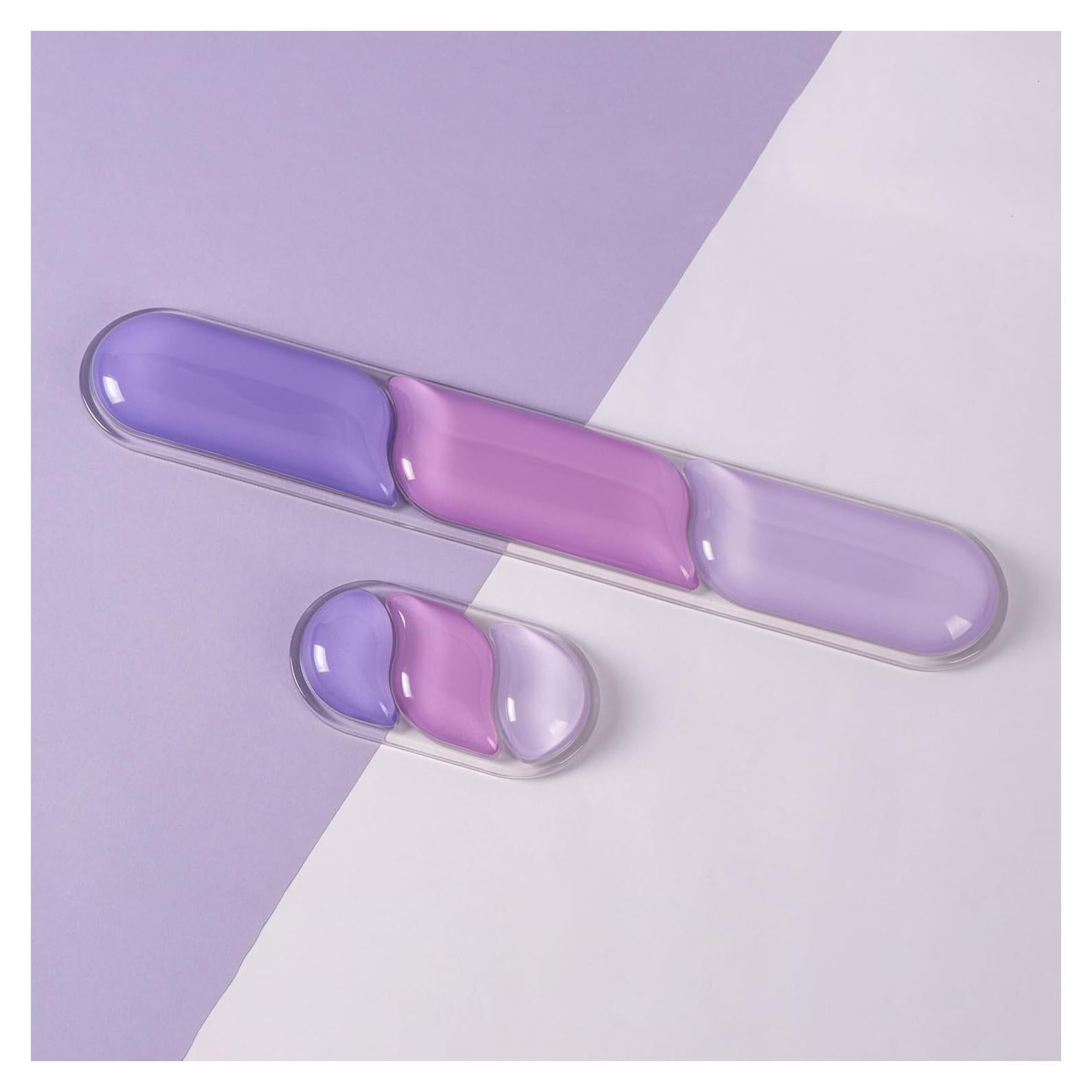 Reposamuñecas de Gel EPOMAKER CloudGel Púrpura 43.5x7.5cm