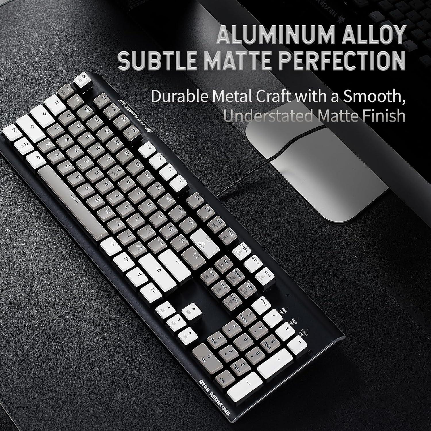 Teclado Mecánico Hexgears GK735 con Retroiluminación RGB