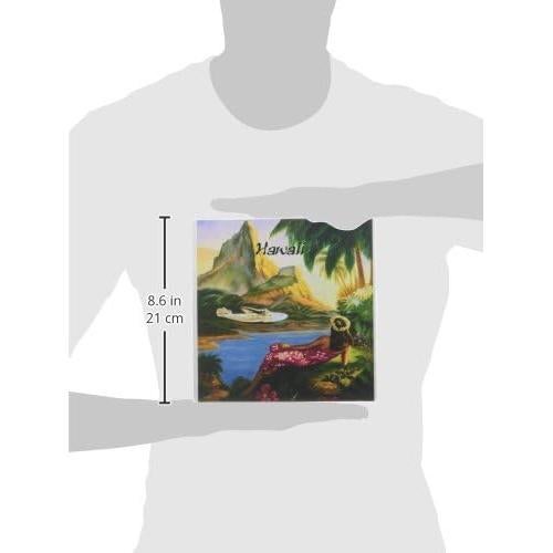 Mouse Pad 3dRose Vintage Hawái 20.32x20.32cm Goma Reciclada