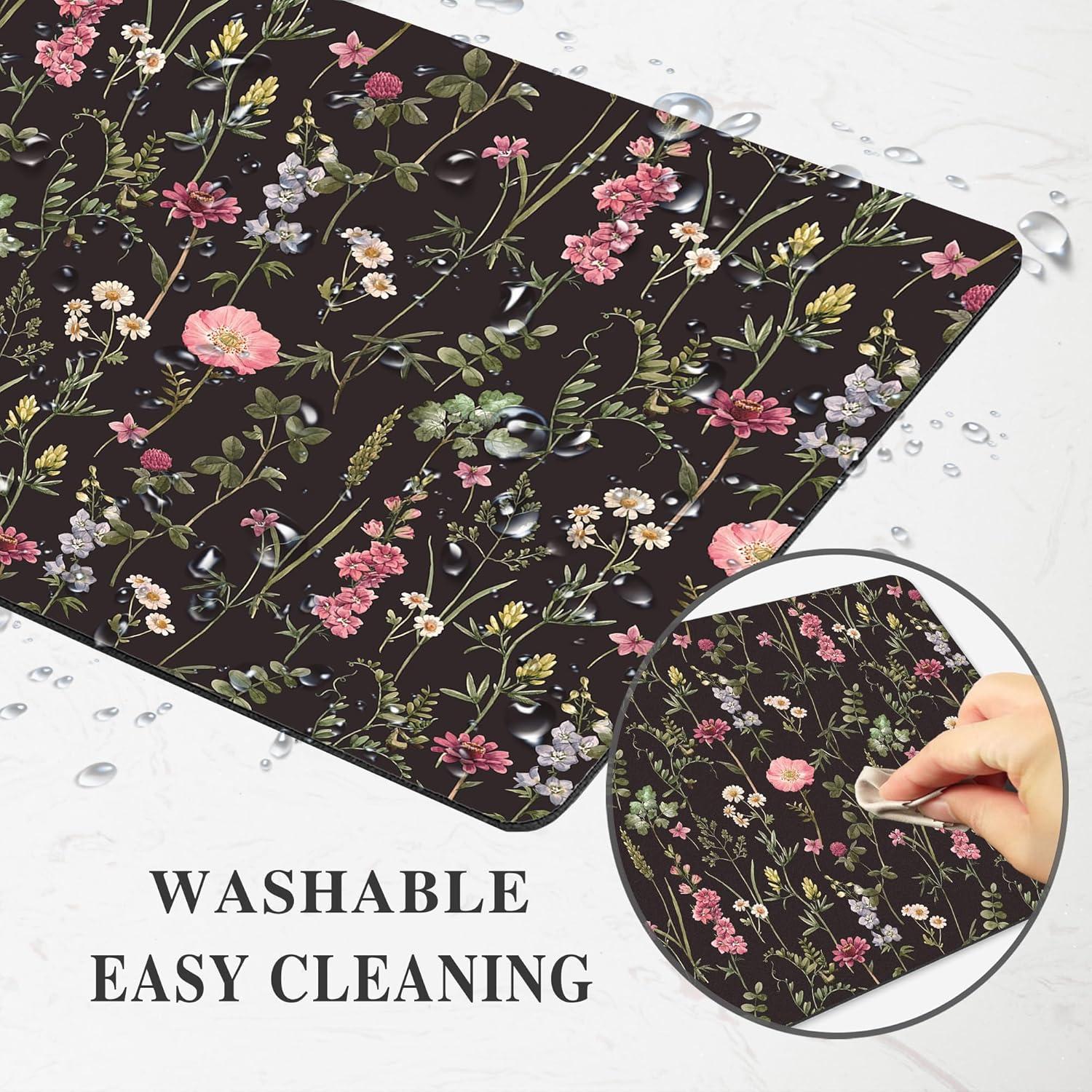 Alfombrilla de Ratón Rosa Oyanx1 24x20 cm Lavable Decorativa